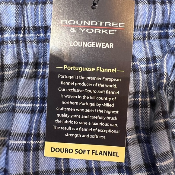 NWT $50 2XB Men’s Roundtree & York Pajama Pants - Picture 5 of 6